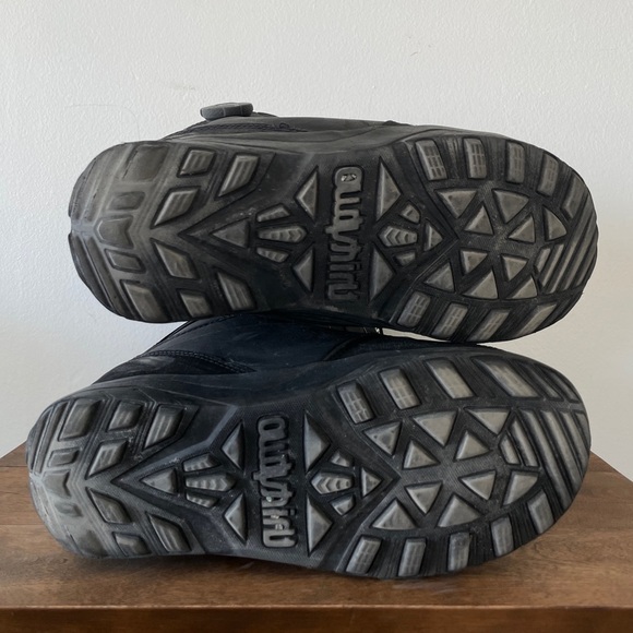 32 Thirty Two Black Lashed Double Boa Black Snowboard Boots - Picture 11 of 12